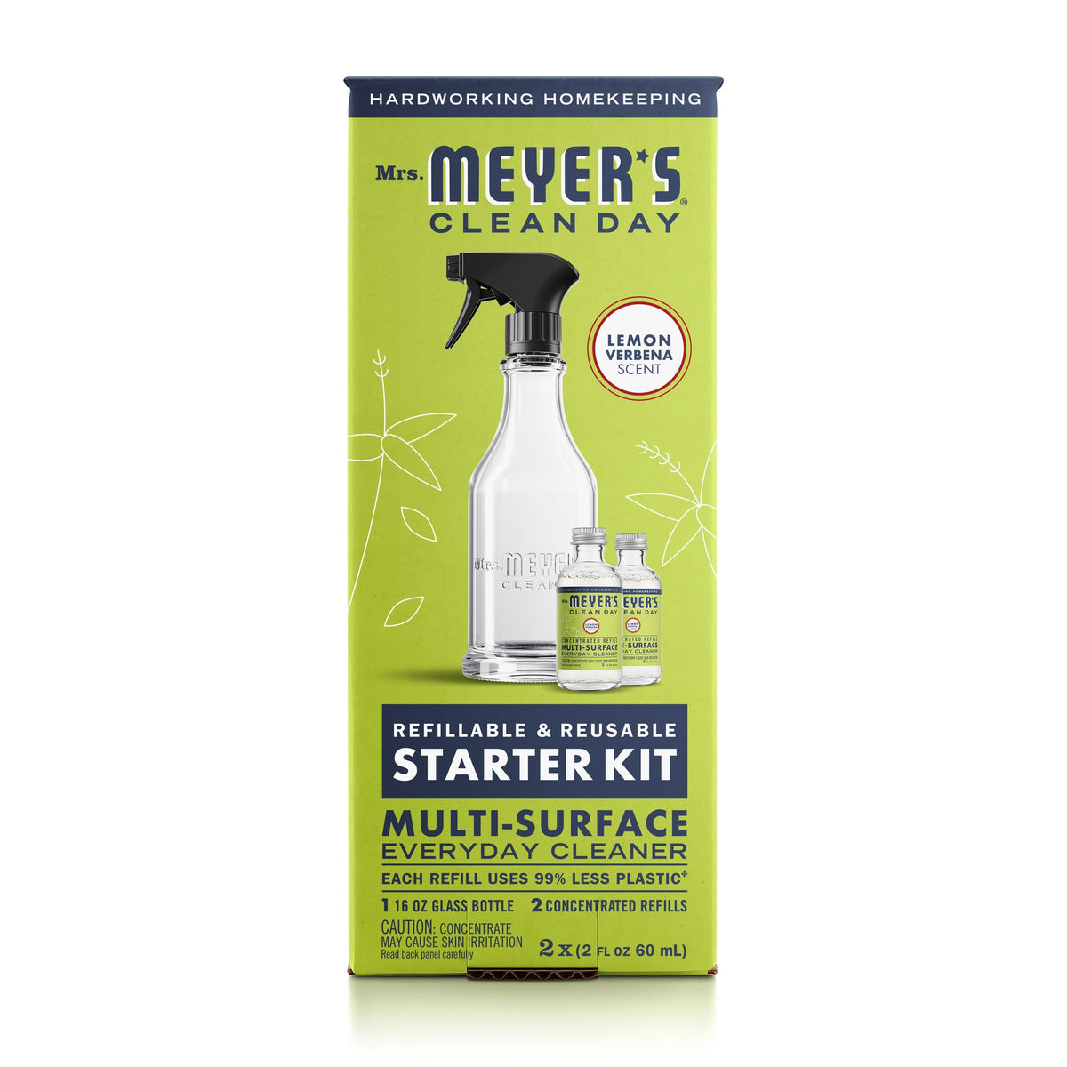 Lemon Verbena Multi-Surface Everyday Cleaner Concentrate Starter Kit