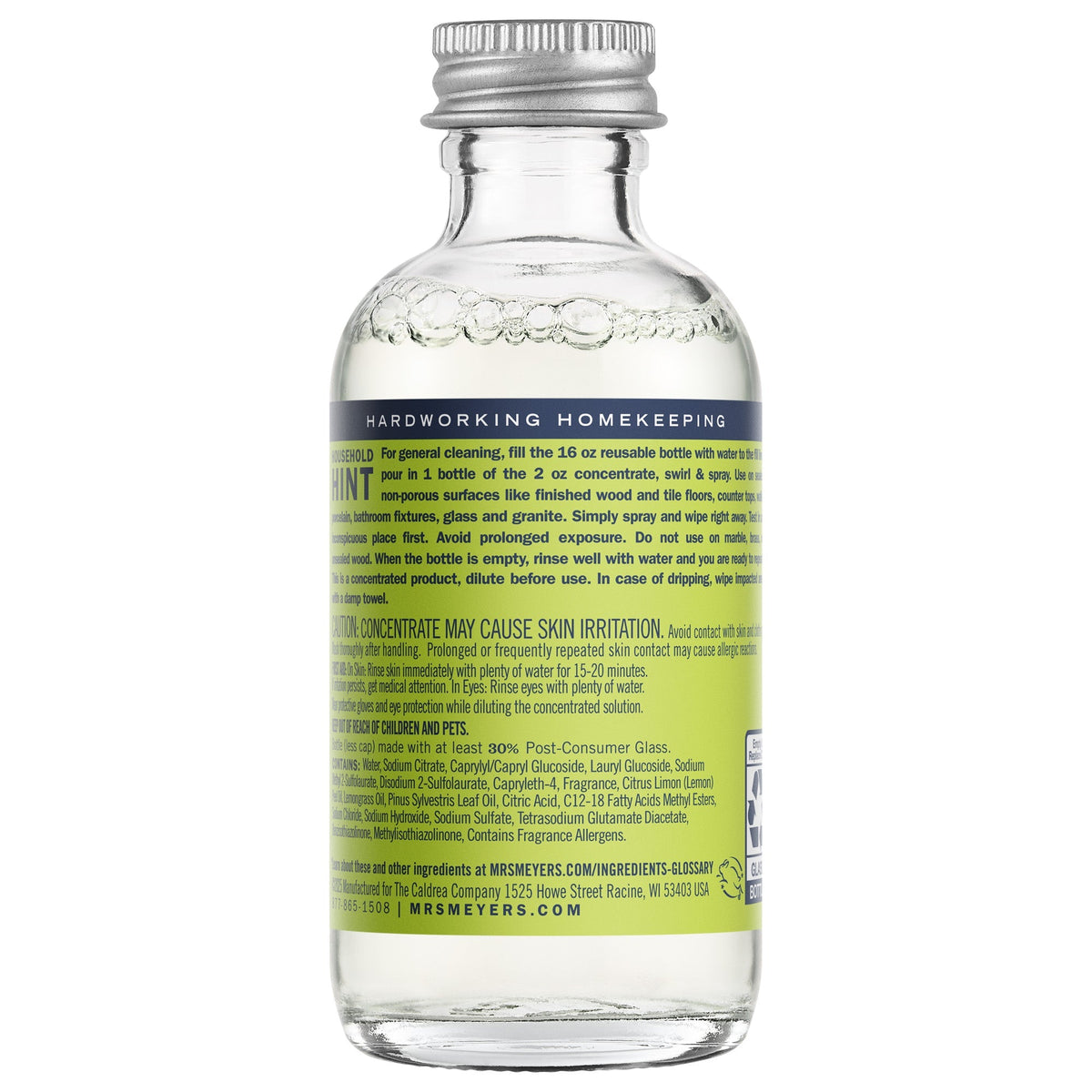 Lemon Verbena Multi-Surface Everyday Cleaner Concentrated Refills, 4 Pack