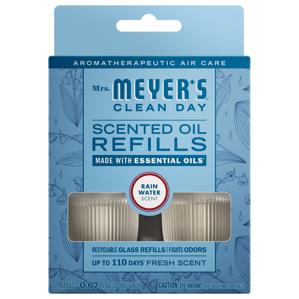 Rain Water Plug In Scented Oil Refill, 2-Pack