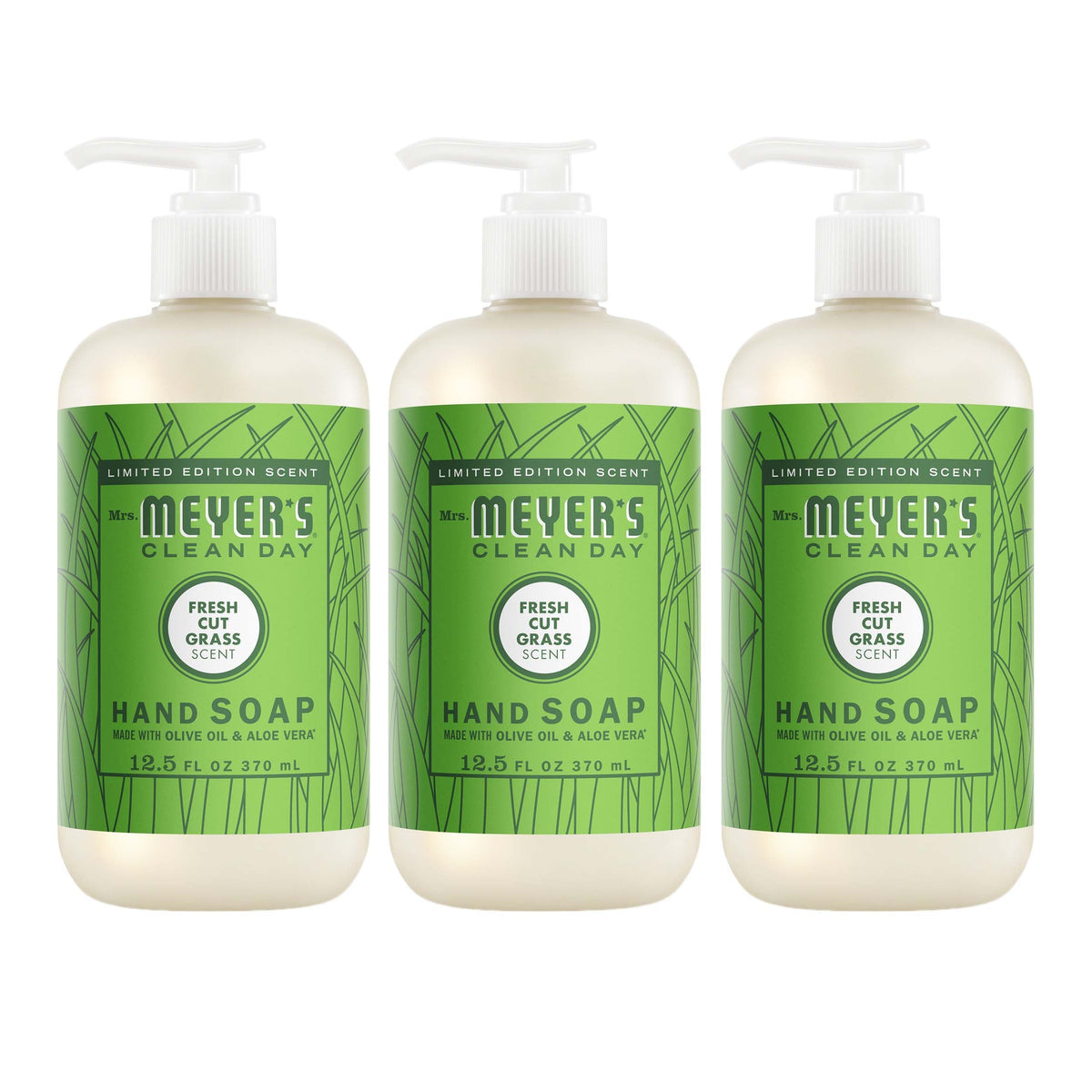 Fresh Cut Grass Liquid Hand Soap 3-count Bundle