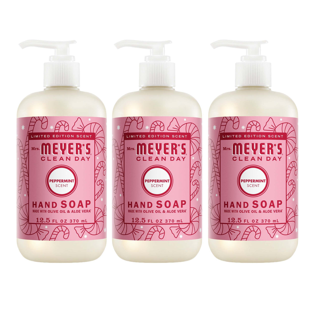 Peppermint Liquid Hand Soap 3-count Bundle